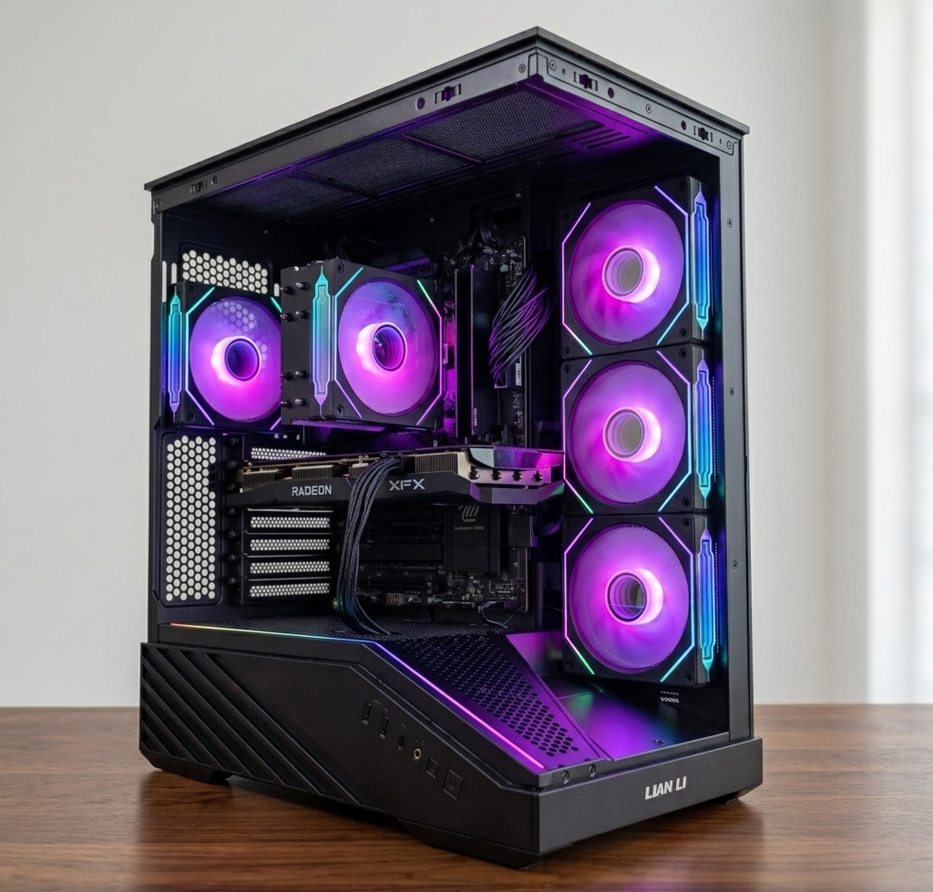 Invictus Gaming PC AM5 Ryzen 5 7600X / 16GB DDR5 / RTX 5060 8GB / 1TB NVME + 1 TB HDD