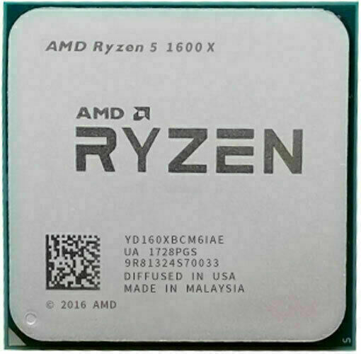 Ryzen 5 1600x AM4- 6 Core / 12 Thread 4Ghz - Processor